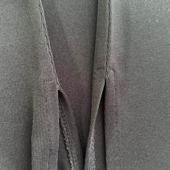 Exclusively Misook Womens Tank Top Colorblock Sleeveless Knit Black/Blue/Red XL - Picture 4 of 4